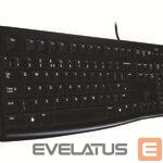 Datora tastatūra Logitech  LOGI K120 Corded Keyboard black US 
