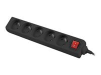 Cable Lanberg  PS1-05E-0300-BK  3M Black 