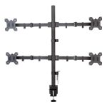 Monitori tarvik Techly  Desk mount for 4 monitors 13-27 inches 4x10kg 