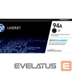 Eksploatacinės medžiagos spausdintuvams HP  HP 94A Black Original LaserJet Toner Car 