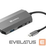 Other Computer Accessory Sandberg  SANDBERG USB-C 6-in1 Travel Dock 