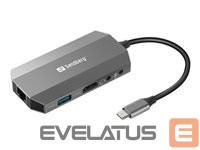 Other Computer Accessory Sandberg  SANDBERG USB-C 6-in1 Travel Dock 