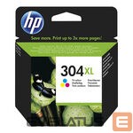 Аксессуары и расходные материалы HP  HP 304XL Tri-color Ink Cartridge 