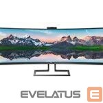 Монитор Mmd-monitors & displays  PHILIPS 499P9H/00 49inch USB-C DOCKING DISPLAY 5120x1440 CURVED VA 5ms GtG HAS USB-C/DP/HDMI/RJ45 USB HUB Speakers VESA 