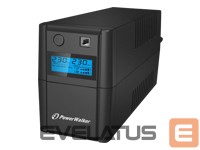 Electricity distribution and management Power walker  POWERWALK VI 850 SHL IEC Power Walker UPS LINE-INTERACTIVE 850VA, 4X IEC, RJ11 IN/OUT, USB, LCD 