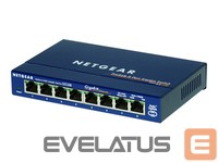 Võrgulülitid Netatmo  NETGEAR Gigabit Switch 8xRJ45 10/100/1000 8port Lifetime Warranty (EN) 