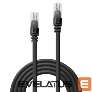 Nevadāms centrmezgls LINDY  CABLE CAT6 UTP 1M/BLACK 48077 