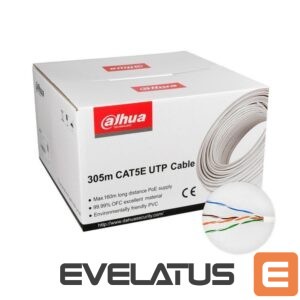 Commutator DAHUA  CABLE CAT5E UTP 305M WHITE/PFM920I-5EUN 