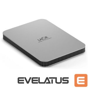 Cietais disks HDD Lacie  External HDD||Mobile Drive|4TB|USB-C|Colour Silver|STLP4000400 