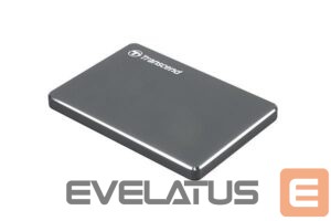 Cietais disks HDD Transcend  External HDD||StoreJet|1TB|USB 3.1|Colour Iron Grey|TS1TSJ25C3N 