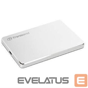 Cietais disks HDD Transcend  External HDD||StoreJet|2TB|USB 3.1|Colour Silver|TS2TSJ25C3S 
