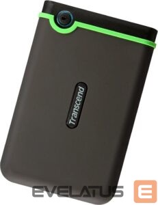 Cietais disks HDD Transcend  External HDD||StoreJet|2TB|USB 3.0|Colour Green|TS2TSJ25M3S 