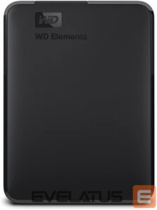 Kõvaketas HDD Western Digital  External HDD||Elements Portable|WDBU6Y0050BBK-WESN|5TB|USB 3.0|Colour Black|WDBU6Y0050BBK-WESN 