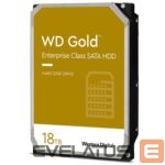 Cietais disks HDD Western Digital  HDD||Gold|18TB|SATA 3.0|256 MB|7200 rpm|3,5"|WD181KRYZ 