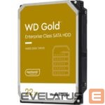 Kietasis diskas HDD Western Digital  HDD||Gold|22TB|SATA|512 MB|7200 rpm|3,5"|WD221KRYZ 