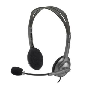 Vadu austiņas Logitech  HEADSET STEREO H111/GREY 981-000593 