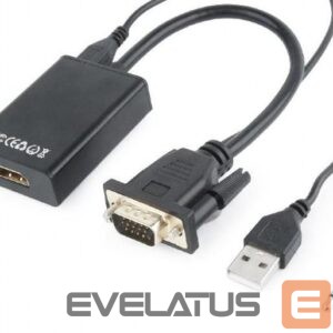 Modules and transceivers Gembird  I/O ADAPTER VGA TO HDMI/A-VGA-HDMI-01 