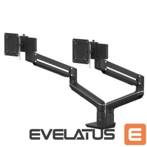 TV aksesuāri Fellowes  MONITOR ACC ARM TALLO DUAL/BLACK 8614401 