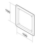 Televizoriai ir jų priedai NEOMOUNTS  TV SET ACC VESA ADAPTER PLATE/10-30" FPMA-VESA100 