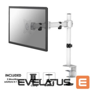 TV aksesuāri NEOMOUNTS  MONITOR ACC DESK MOUNT/10-30" NM-D135WHITE 