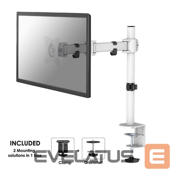 Telerite tarvikud NEOMOUNTS MONITOR ACC DESK MOUNT/10-30" NM-D135WHITE