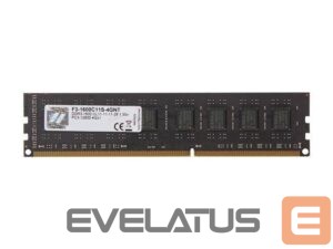 RAM DDR4 G.Skill  MEMORY DIMM 4GB PC12800 DDR3/F3-1600C11S-4GNT 
