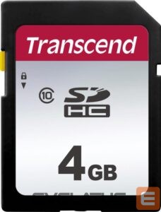Muu arvutitarvik Transcend  MEMORY SDHC 4GB C10/TS4GSDC300S 