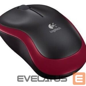Datora pele Logitech  MOUSE USB OPTICAL CORDL. M185/RED 910-002240 