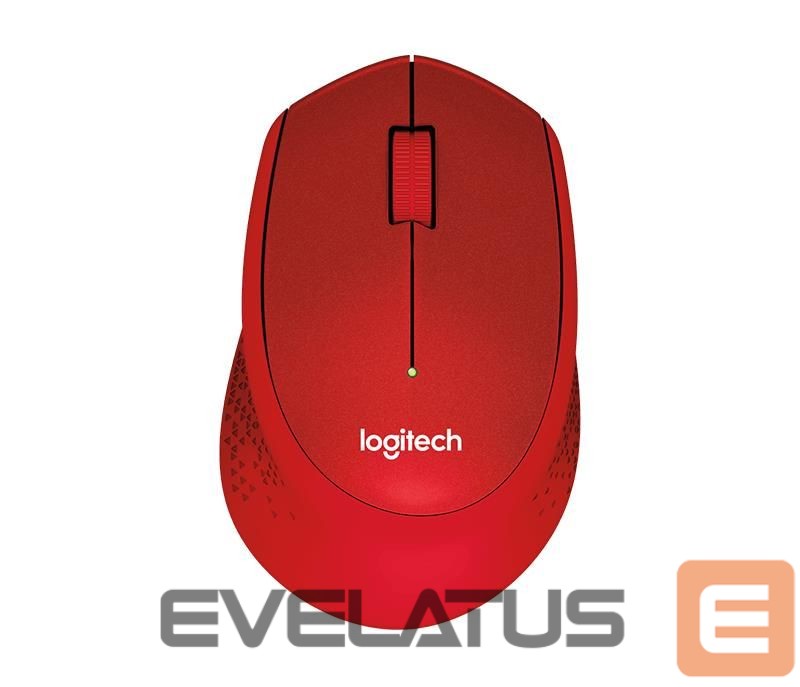 Computer mouse Logitech MOUSE USB OPTICAL WRL M330/SILENT RED 910-004911
