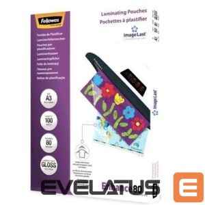 Biuro įrankiai Fellowes  LAMINATOR POUCH IMAGELAST/A3 80 100PCS 5306207 