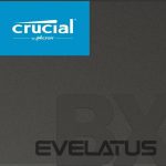 Hard drive SSD Crucial  SSD||BX500|2TB|SATA 3.0|Write speed 500 MBytes/sec|Read speed 540 MBytes/sec|2,5"|TBW 720 TB|MTBF 1500000 hours|CT2000BX500SSD1 