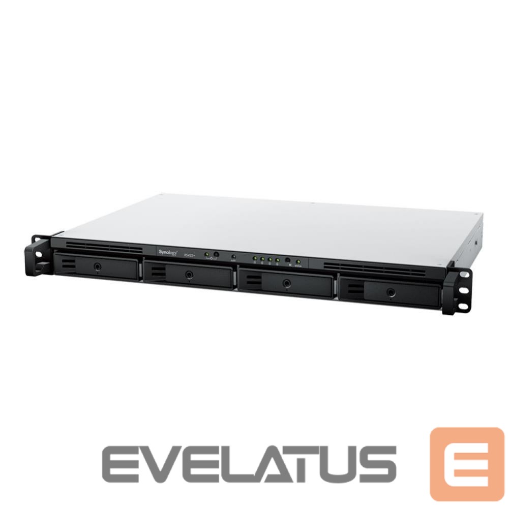 Servers Synology NAS STORAGE RACKST 4BAY 1U/NO HDD USB3 RS422+