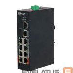 Commutator DAHUA  Switch||PFS3110-8ET-96-V2|PoE ports 8|96 Watts|DH-PFS3110-8ET-96-V2 