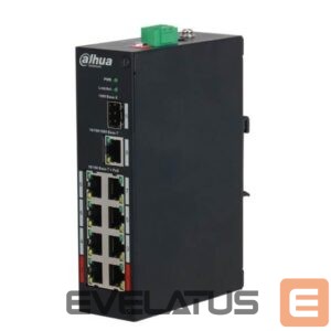 Commutator DAHUA  Switch||PFS3110-8ET-96-V2|PoE ports 8|96 Watts|DH-PFS3110-8ET-96-V2 