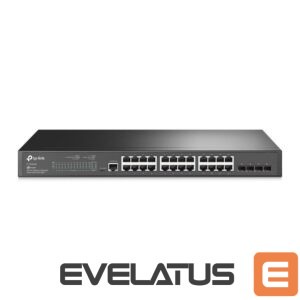 Jungikliai TP-Link  Switch||TL-SG3428|Type L2|Rack|4xSFP|1xConsole|1|TL-SG3428 