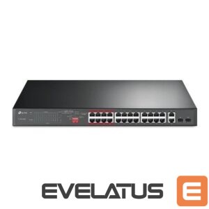 Võrgulülitid TP-Link  Switch||TL-SL1226P|Desktop/pedestal|24x10Base-T / 100Base-TX|2x10Base-T / 100Base-TX / 1000Base-T|PoE+ ports 24|TL-SL1226P 
