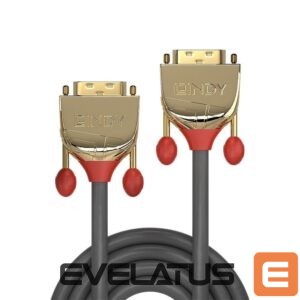 Аксессуар для мониторов LINDY  CABLE DVI-DVI 2M/GOLD 36202 