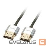 Monitori tarvik LINDY  CABLE HDMI-HDMI 0.5M/CROMO 41670 