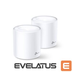 Ruuterid TP-Link  Wireless Router||Wireless Router|2-pack|3000 Mbps|Mesh|IEEE 802.11a|IEEE 802.11n|IEEE 802.11ac|IEEE 802.11ax|2x10/100/1000M|DECOX60(2-PACK) 