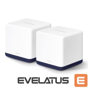 Rūteris MERCUSYS  Wireless Router||Wireless Router|2-pack|1900 Mbps|Mesh|LAN \ WAN ports 3|HALOH50G(2-PACK) 