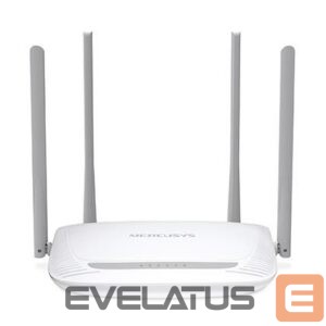 Ruuterid MERCUSYS  Wireless Router||Wireless Router|300 Mbps|IEEE 802.11b|IEEE 802.11g|IEEE 802.11n|1 WAN|3x10/100M|Number of antennas 4|MW325R 
