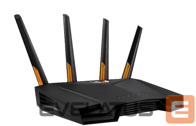 Ruuterid Asus Wireless Router||Wireless Router|3000 Mbps|Mesh|Wi-Fi 5|Wi-Fi 6|IEEE 802.11a/b/g|IEEE 802.11n|USB 3.1|1 WAN|4x10/100/1000M|Number of antennas 4|TUF-AX3000
