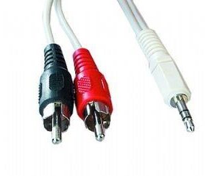 Cable Gembird  CABLE AUDIO 3.5MM TO 2RCA 5M/CCA-458-5M 