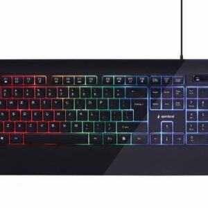 Computer keyboard Gembird  KEYBOARD MULTIMEDIA USB ENG/BLACK KB-UML-03 