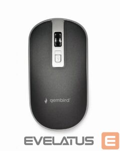 Datora pele Gembird  MOUSE USB OPTICAL WRL BLACK/SILVER MUSW-4B-06-BS 