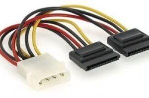 Parveidotājs Gembird  CABLE POWER SATA X2 15CM/CC-SATA-PSY 
