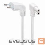 Adapteris Gembird  CABLE POWER EU 2.5M ANGLED/PC-184L-VDE-2.5M-W 