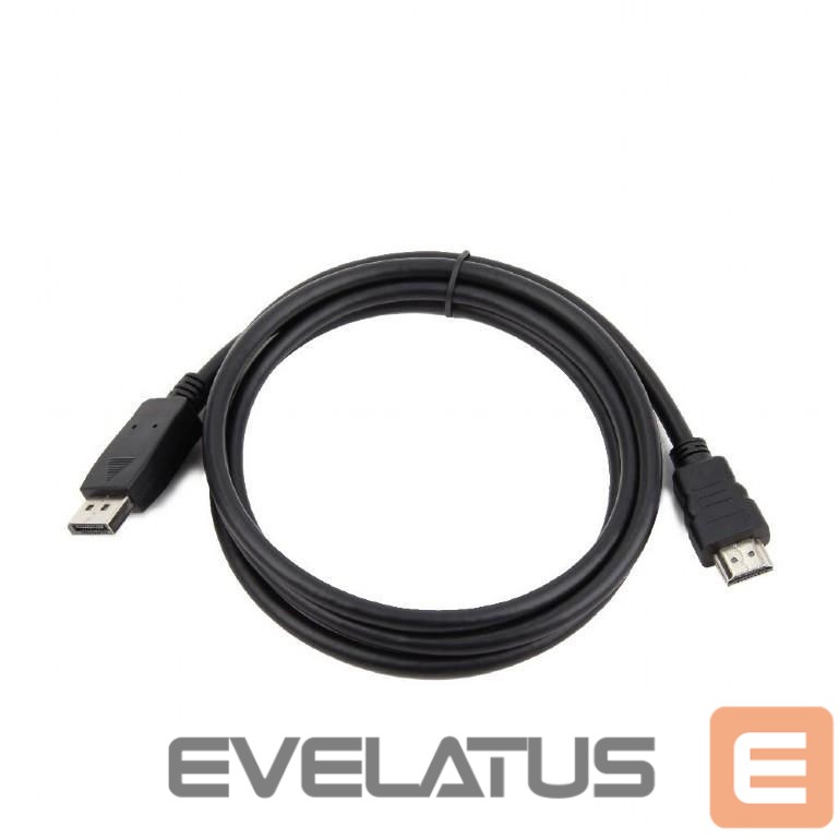 Monitori tarvik Gembird CABLE DISPLAY PORT TO HDMI/10M CC-DP-HDMI-10M