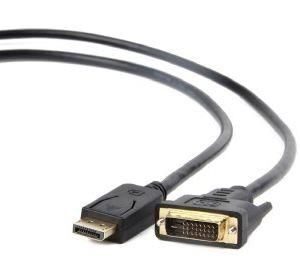Monitoru piederums Gembird  CABLE DISPLAY PORT TO DVI/3M CC-DPM-DVIM-3M 