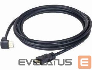 Monitori tarvik Gembird  CABLE HDMI-HDMI 3M V2.0 90DEG./CC-HDMI490-10 